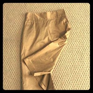 Banana Republic pencil khaki colored pencil skirt.